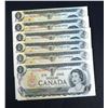 Image 1 : BANK OF CANADA 1973 $1.00, Lot of 42 Banknotes, BC-46a & b. GUnc