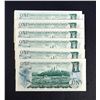 Image 2 : BANK OF CANADA 1973 $1.00, Lot of 42 Banknotes, BC-46a & b. GUnc