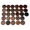 Image 1 : CANADA 1896 Victoria Large Cents. A Lot of 28 Pieces in Very Good