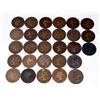 Image 2 : CANADA 1896 Victoria Large Cents. A Lot of 28 Pieces in Very Good