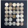 Image 2 : NEWFOUNDLAND 1941 A 29 Coin Lot of Sterling 10 cents