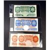 Image 1 : GREAT BRITAIN 1934-1940 Bank of England Banknotes A Lot of 4 Pieces VF-EF