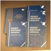 Image 1 : GREAT BRITAIN 1860-1956 Farthings A Lot of 5 Whitman Holders Very Fine-BU