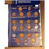 Image 5 : GREAT BRITAIN 1860-1956 Farthings A Lot of 5 Whitman Holders Very Fine-BU