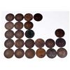 Image 1 : CANADA 1900H Victoria Large Cents. A Lot of 23 Pieces