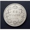 Image 1 : CANADA 1872 H 50 Cents. Fine