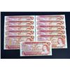 Image 1 : BANK OF CANADA 1974 $2.00, Lot of 11 Banknotes, BC-47a-i. GUnc