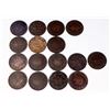 Image 1 : CANADA 1898H Victoria Large Cents. A Lot of 16 Pieces