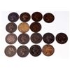 Image 2 : CANADA 1898H Victoria Large Cents. A Lot of 16 Pieces