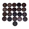 Image 1 : CANADA 1899 Victoria Large Cents. A Lot of 22 Pieces in Very Good