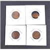 Image 1 : CANADA 1979-1981. A Lot of 4 Error Coins EF-UNC