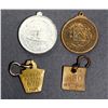 Image 1 : CANADA 1897-1935 A Lot of 4 Suspended Medals. VF-FDC