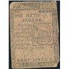 Image 2 : Continental Currency February 17, 1776 One Sixth of a Dollar