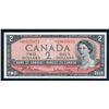 Image 1 : BANK OF CANADA 1954 $2.00, BC-38bA, Beattie-Razminsky, Modified BABN. Graded: GEM UNC