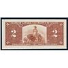Image 2 : BANK OF CANADA 1937 $2.00 Banknote, BC-22b, Serial # X/B 0667917, EF