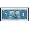 Image 2 : BANK OF CANADA 1937 $5.00 Banknote, BC-23c, Serial # H/S 3177414, VF++