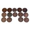 Image 2 : CANADA 1895-1901 Victoria Large Cents. A Lot of 14 Error Coins