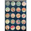 Image 1 : CANADA /USA. Collection of 188 Milk Caps in a Binder