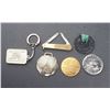 Image 2 : USA. A 6 Pieces Lot of Tokens, Pin, Knife and Fobs. An Very Interesting Lot