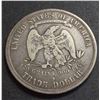 Image 2 : USA 1878s Trade Dollar Fine details, but traces of a pin removed from the obv