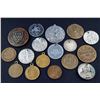 Image 2 : FRANCE Lot of Five Small Medalets, early 3rd Republic PLUS 12 Misc. medals,