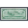 Image 2 : BANK OF CANADA 1954 $1.00 Devil's Face, BC-29a, Coyne-Towers, Graded: EF