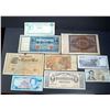 Image 2 : WORLD BANKNOTES 1910-1989 A Mixed Lot of Nine Banknotes VG-VF