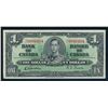 Image 1 : BANK OF CANADA 1937 $1.00, BC-21c, Gordon-Towers. Graded: VF+