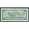 Image 2 : BANK OF CANADA 1954 $1.00, BC-37a-i, Beattie-Coyne, Modified BABN. Graded: EF