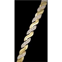 .75ct Diamond S Design Bracelet