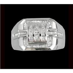 14KW Gold Diamond Men's Ring
