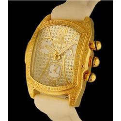 BRAND NEW KING MASTER BUBBLE STYLE DIAMOND LADIES WATCH