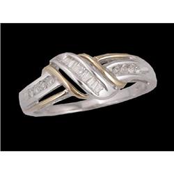 10K Diamond Fashioned Ring