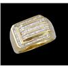 Image 1 : 14KY Gold .72ct. Diamond Men's Ring