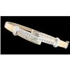 Image 1 : 14K Two-Tone 1.00ct Diamond Bangle Bracelet