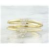Image 1 : 0.12 CTW Diamond 18K Yellow Gold Ring