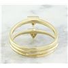 Image 4 : 0.12 CTW Diamond 18K Yellow Gold Ring