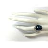 Image 4 : 12.80CTW Natural London Blue Topaz And Diamond Ring In18K Solid White Gold