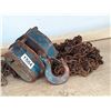 Image 1 : 1504___1 -- 1 Ton Vulcan chain hoist (blue)