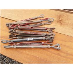 1530___10 --1/2" x 20" turnbuckles