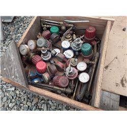 1558___10oxygen & acetylene guages