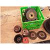 Image 1 : 1590___1 -- Wire wheel misc. brushes (green crate)