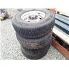 Image 1 : 1597___4 -- 15" Jeep M&S tires 30x9.4T LT load range B & rims