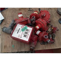 1653___misc.Assortment of Propane regulators