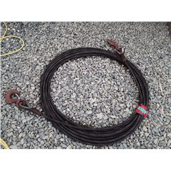 1716___50' +/- HD Steel Calble with Hooks