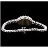 Image 2 : Tourneau 14KT White Gold Diamond Ladies Watch