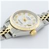 Image 7 : Rolex Ladies 2 Tone 14K MOP Diamond 26MM Datejust Wristwatch
