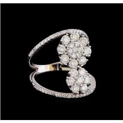 1.92 ctw Diamond Ring - 14KT White Gold