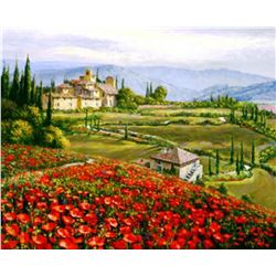 Sam Park "TUSCANY RED POPPIES"