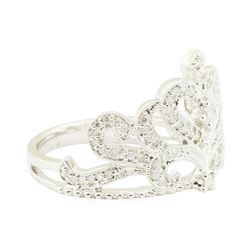 0.63 ctw Diamond Ring - 18KT White Gold